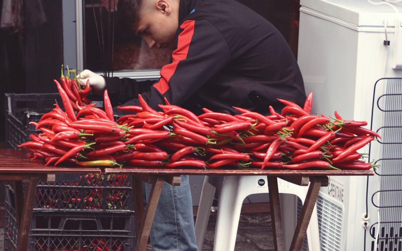 Spicy food